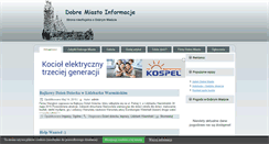 Desktop Screenshot of dobre-miasto.com