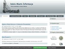 Tablet Screenshot of dobre-miasto.com